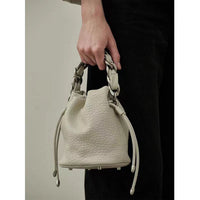 Chain embellished Crossbody premium leather handbag