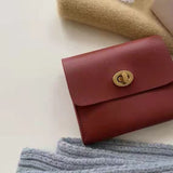 Mini Vegan Leather Wallet for Women
