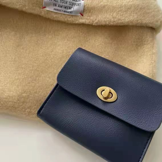 Mini Vegan Leather Wallet for Women