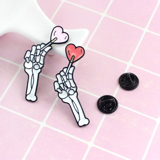 Enamel pins quotes |Cute animal enamel pins in set| heart Soft Enamel Pin Pack| Lapel Pin| Brooch Metal Pin For Jackets,  Hats, Backpacks