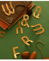 Alphabet Gold hooks| Symbol Coat Hooks| Personalized Letter Gold Hooks |Brass Coat Hooks | Entryway Decor| Coat Hanger Organizer |Wall decor