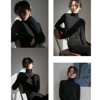 Slim-fit Long-sleeve turtleneck| Essential styles designed for every day|Minimalist fall fashion|