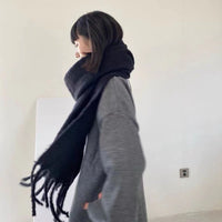 Oversized Fringe Scarf in mutipult colors